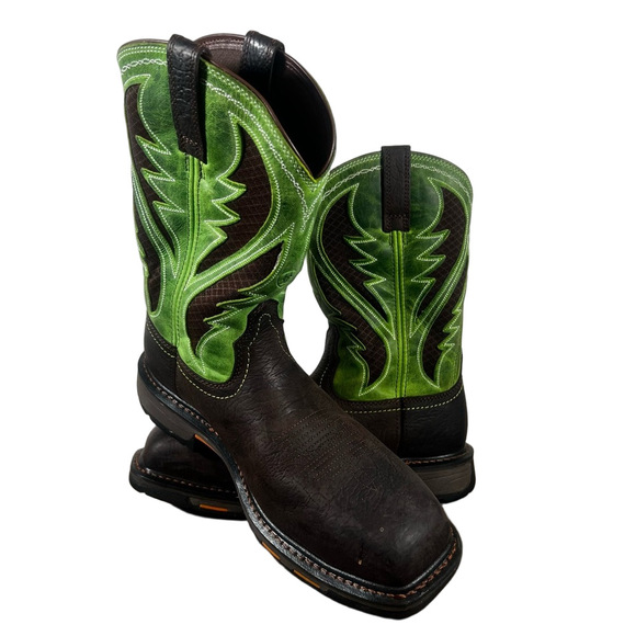 Ariat WorkHog Men's Wide Square Toe VentTEK Composite Toe Work Boot Size 10 #250 - Picture 2 of 11